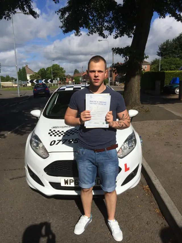 Chequered Flag Driving School pupil who passed their driving test (14)