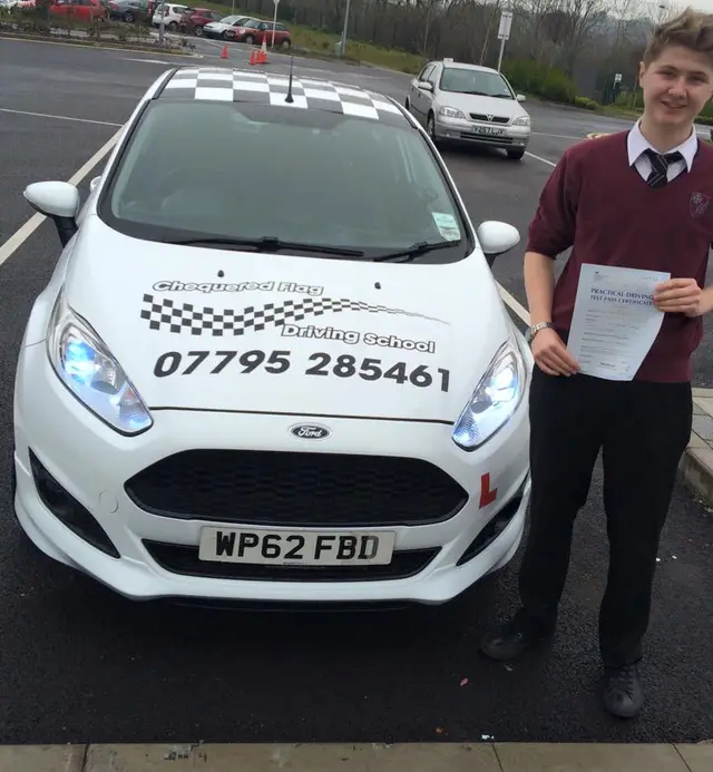 Chequered Flag Driving School pupil who passed their driving test (17)