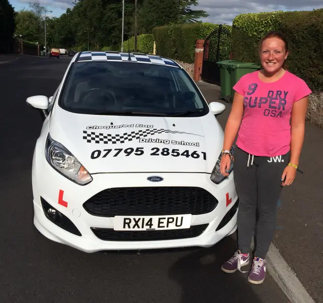 Chequered Flag Driving School pupil who passed their driving test (18)