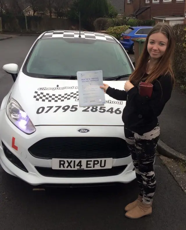 Chequered Flag Driving School pupil who passed their driving test (19)