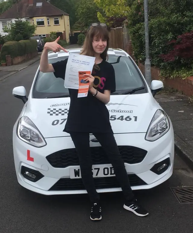 Chequered Flag Driving School pupil who passed their driving test (29)