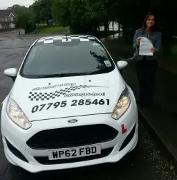 Chequered Flag Driving School pupil who passed (6)